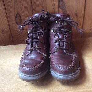 Vintage Rocky Brown Gore Tex Leather Hiking Boots Womens Size 8.5